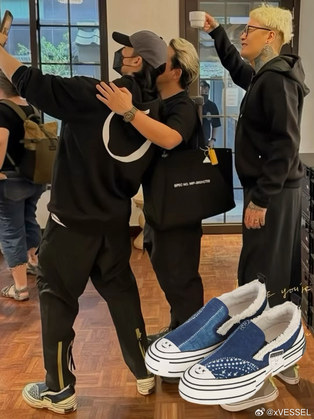 在日常ootd中：上脚【INK·CHEN x xVESSEL Slip On 联