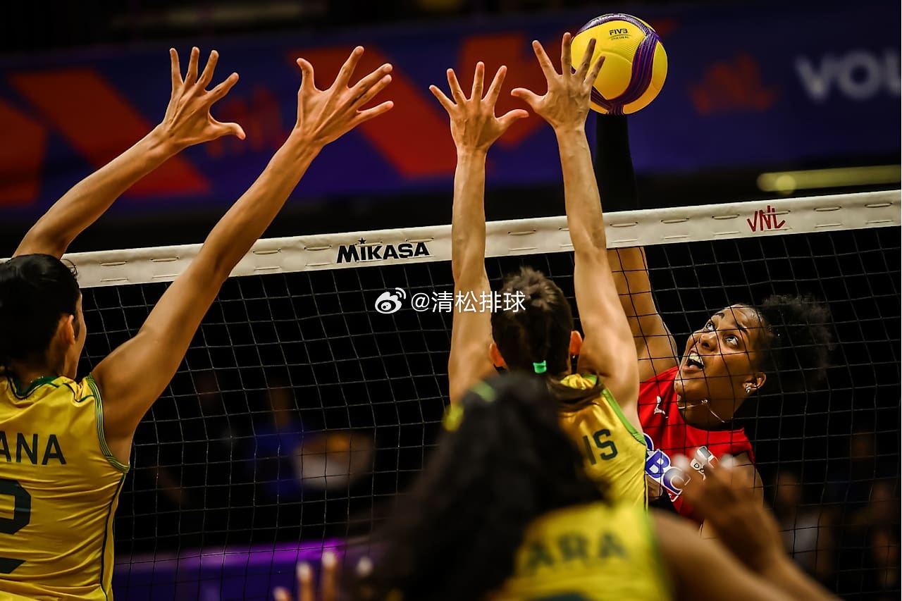 【技术统计】2026年世界女排联赛巴西巴西利亚站巴西女排3-1多米尼加女排（23