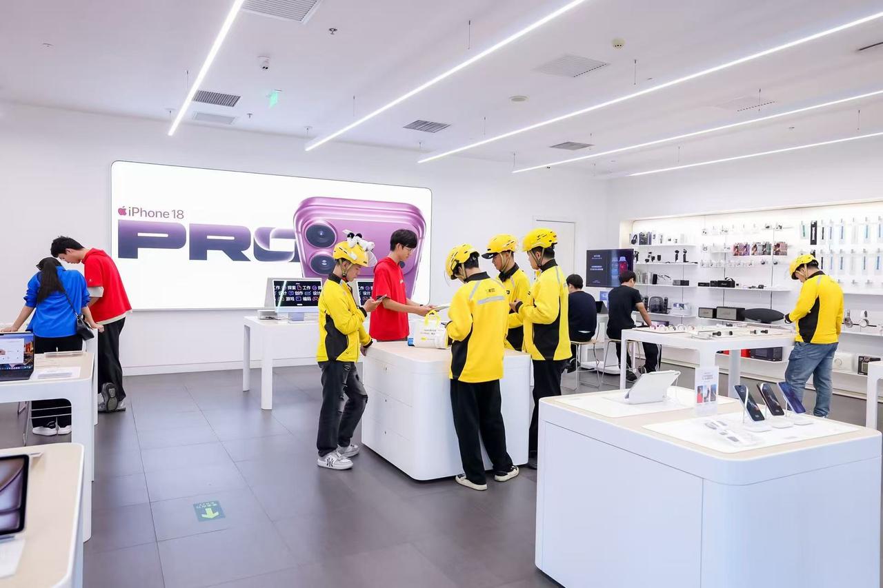 想要的颜色、配置都有，iPhone 18 Pro美团闪购半小时直接送到

这次终