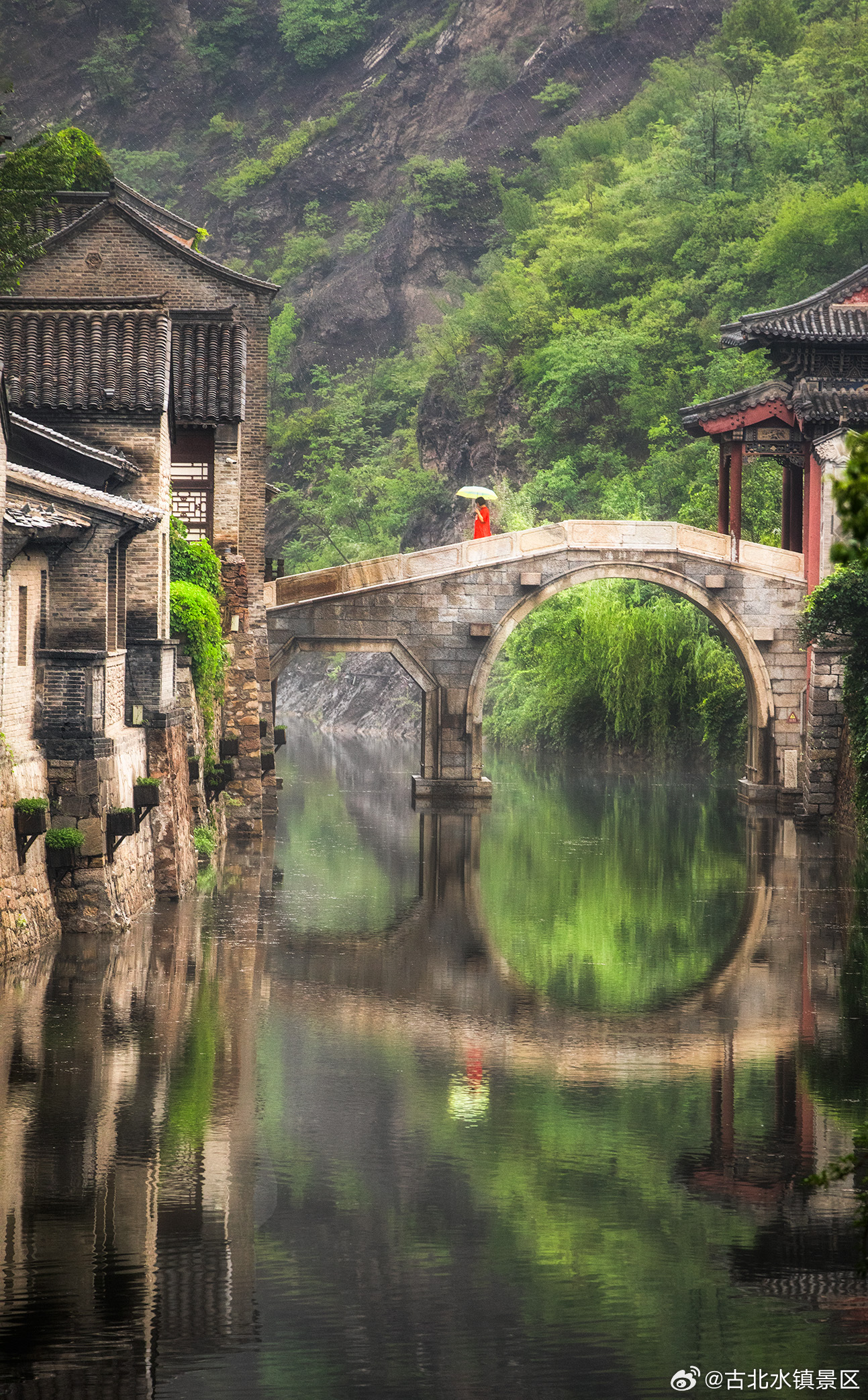 心晴的时候，雨也是晴；心雨的时候，晴也是雨。早安，宝子们~#司马台长城# #古北