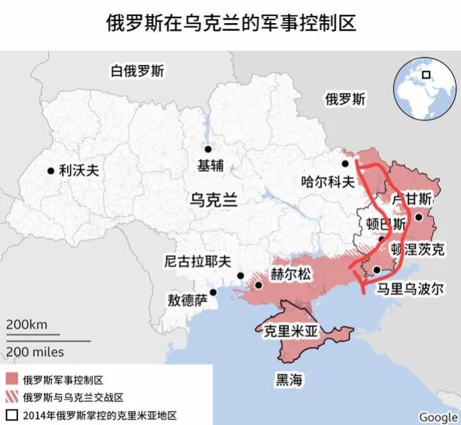 别吵了，让我这个大聪明来给俄乌和以巴冲突画上句号。

在俄罗斯和乌克兰之间规划出