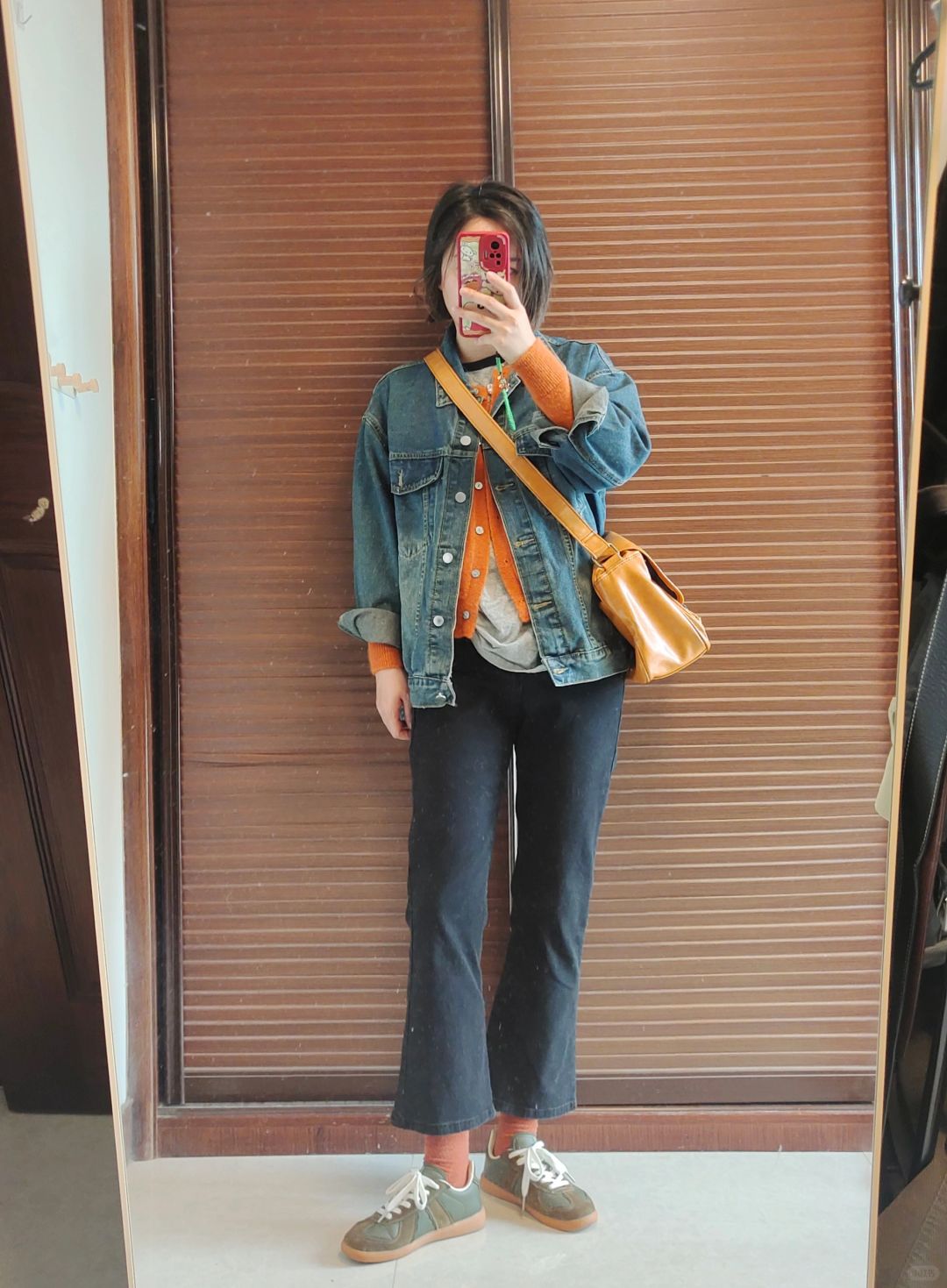 牛仔外套怎么叠穿都好看🤠