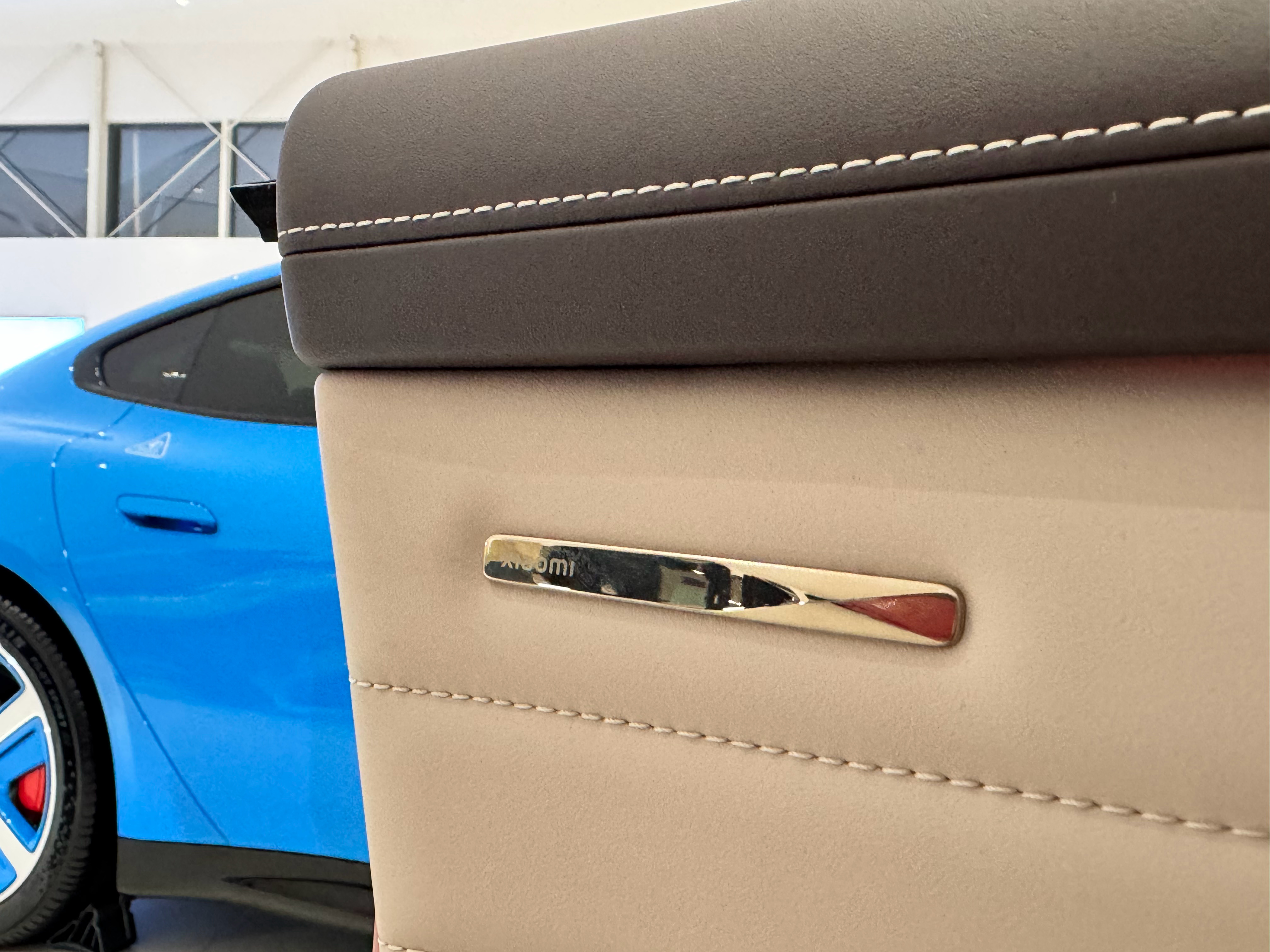 小米发布会 小米汽车全新小米SU7内饰照！改动真的非常大，整个中控台部分更加的豪