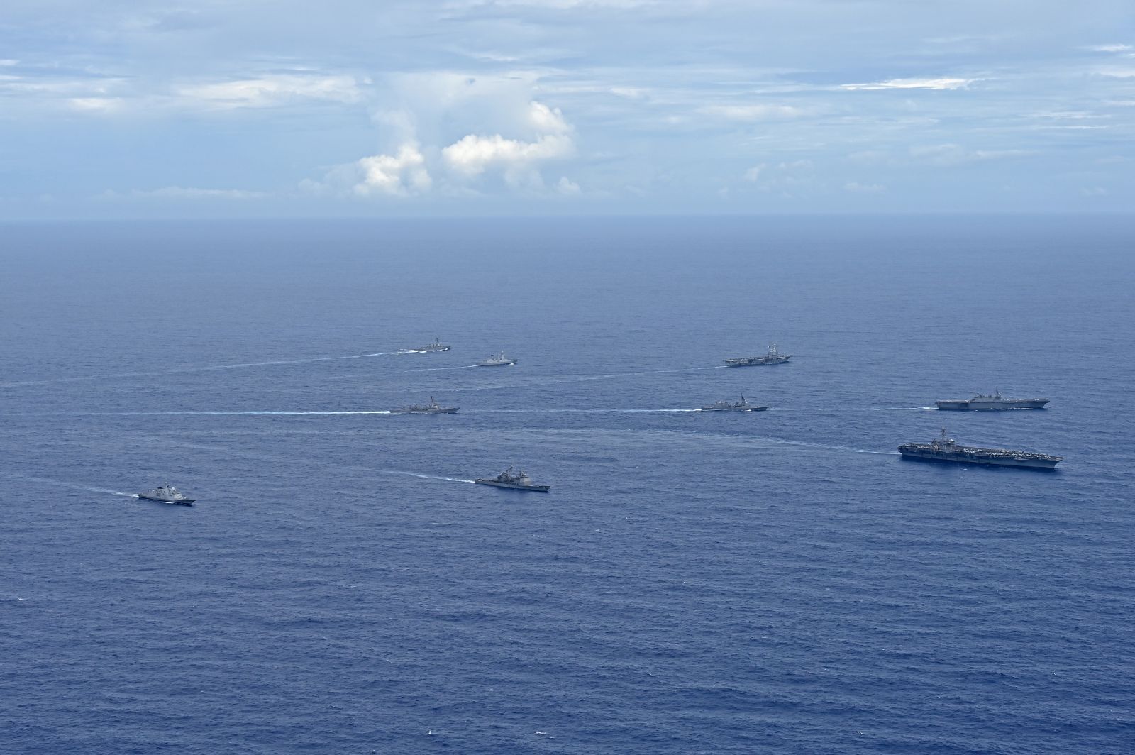 美日法“Pacific Steller 2025”联合军演摆拍——2月13号，日