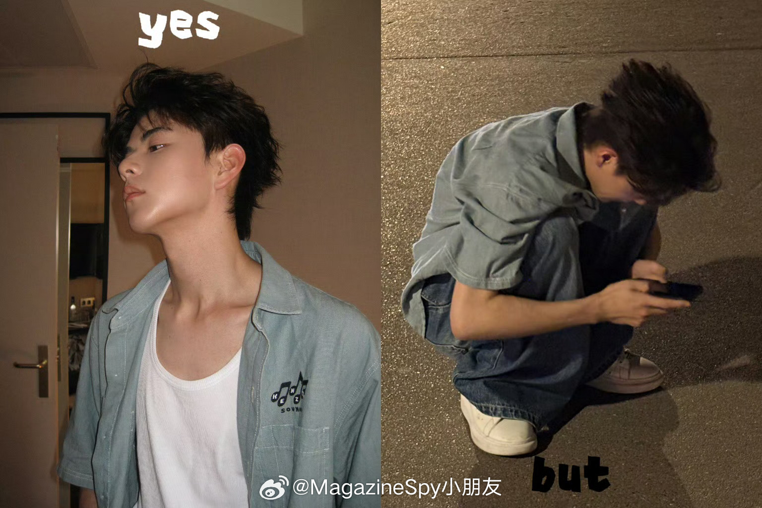 吕思瞳yesbut 吕思瞳分享巴黎时装周随拍花絮，连看Kenzo、Feng Ch