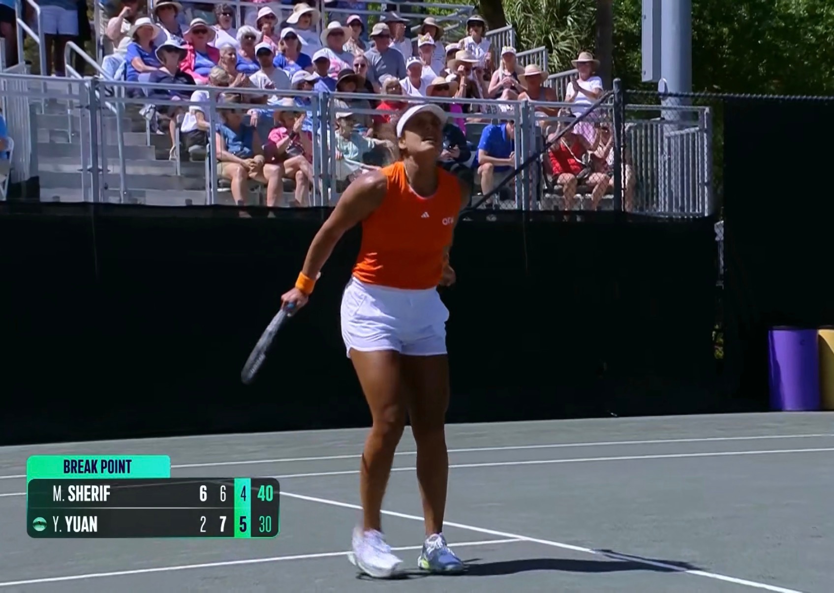 看了快三小时，又等到了袁悦发胜被破决胜盘5-5了…… 