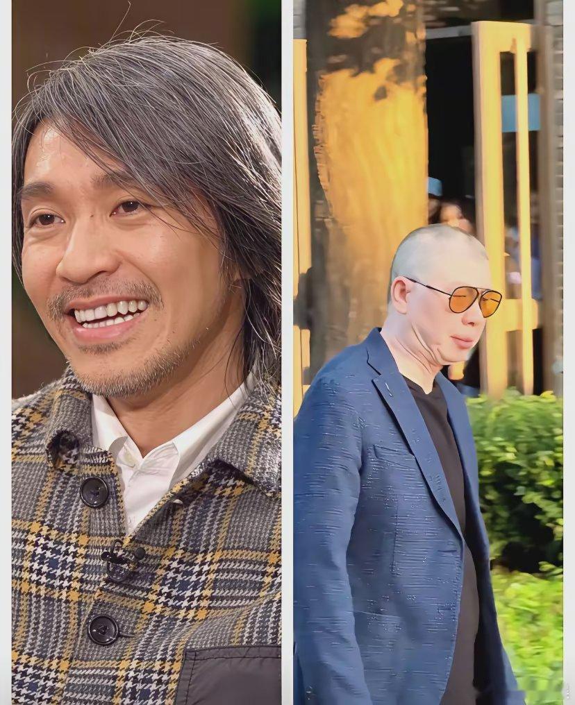 同样都是宣传新电影，这反差感差距是一下子就出来了最近张伯芝同样是直接包场周星驰的