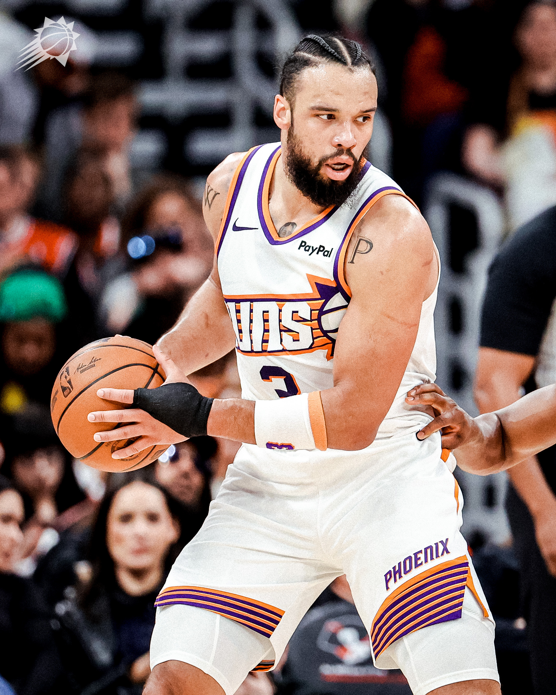 龙哥在太阳vs公牛 的第四节找回状态，但他也到本季第 18次 技犯，若不申诉成功