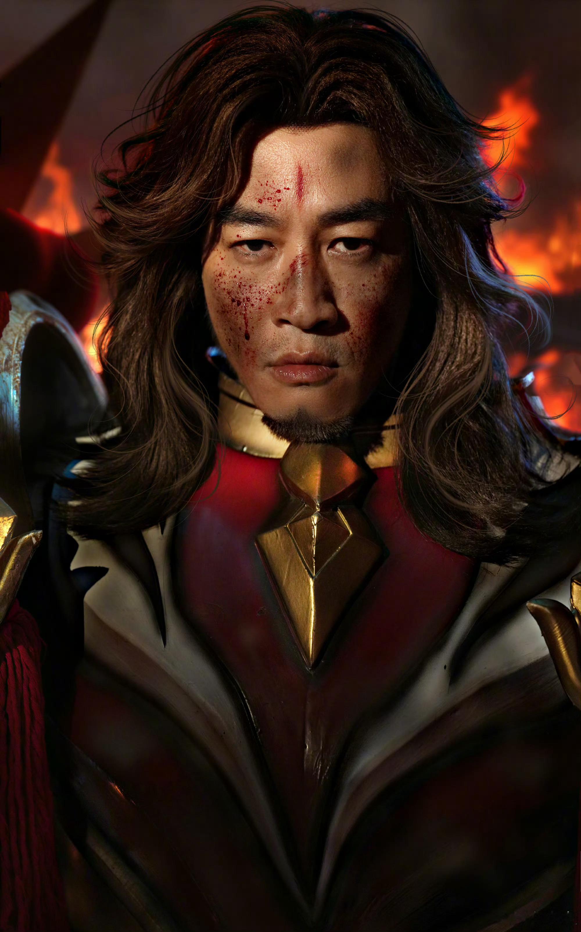 何润东霸王本色王者荣耀虽迟但到！何润东cos项羽霸王本色皮肤，项羽终于等到他最权