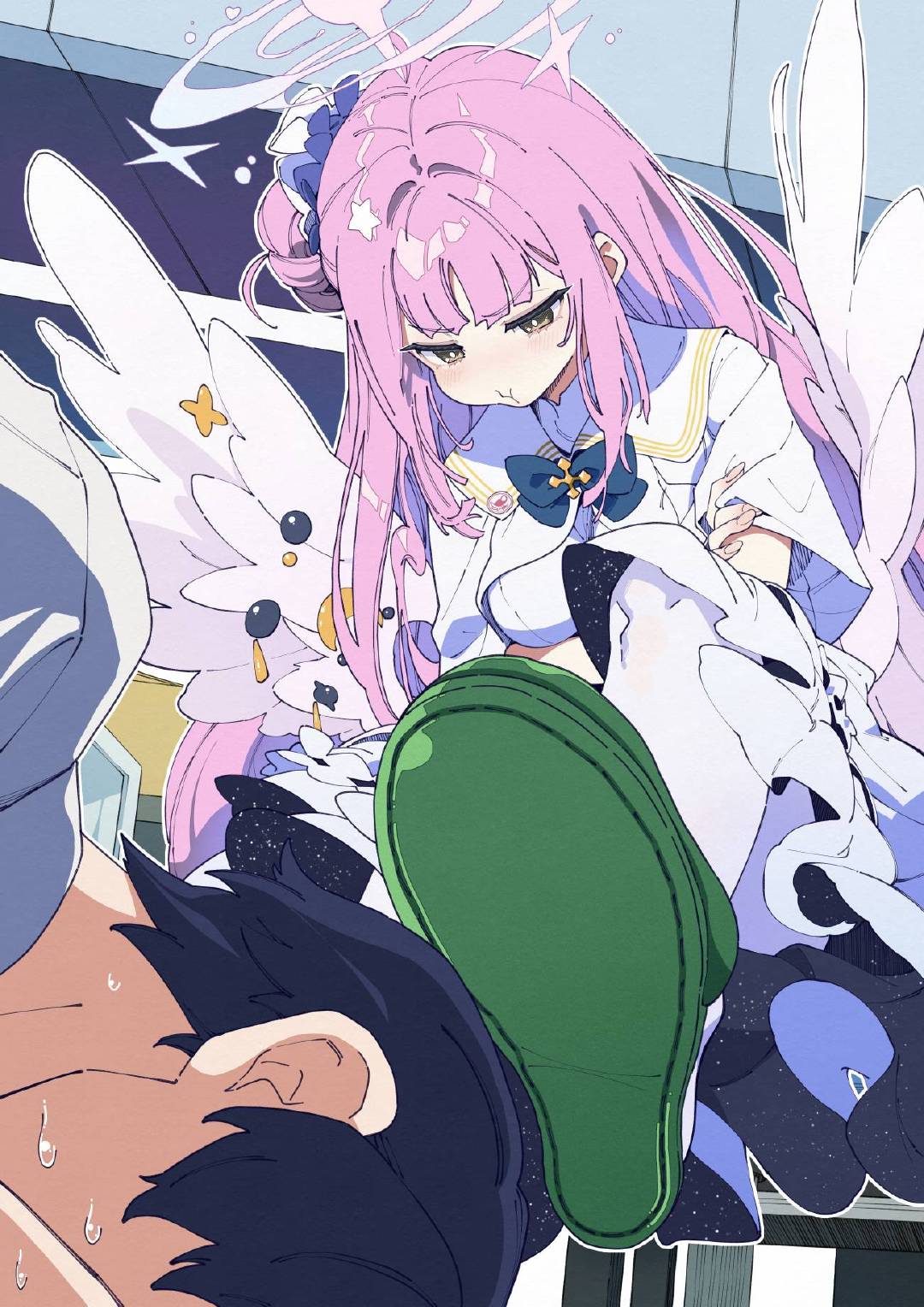 圣园未花——碧蓝档案——画师: ヨッチ，网页链接