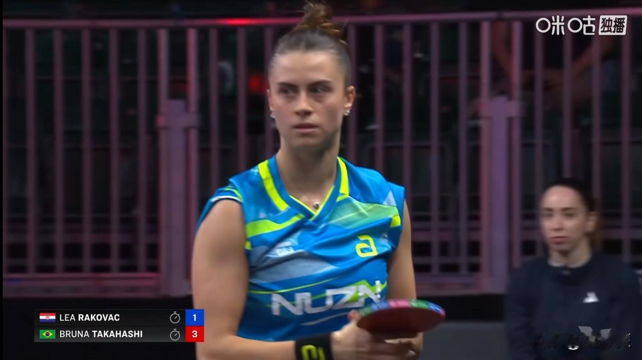 高桥·布鲁娜🇧🇷3-1莉娅·拉科瓦奇🇭🇷【11-6，11-6，5-11，