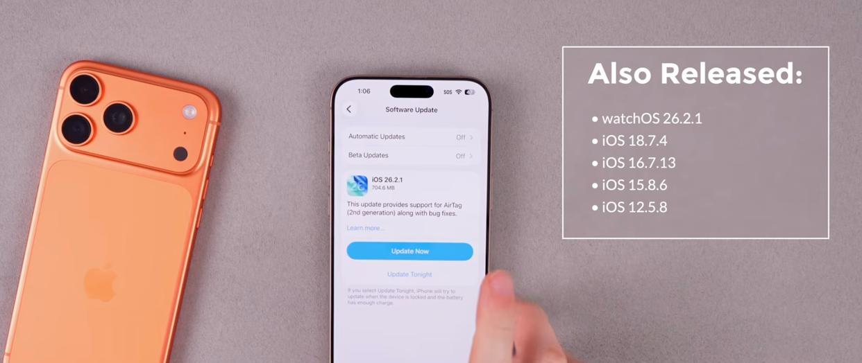 iOS 26.2.1封神！老iPhone续航回春，这才是养老天花板
 
iOS 
