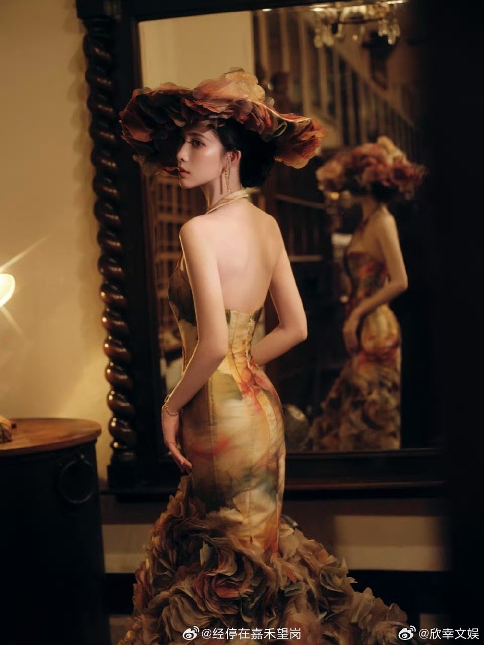 孟子义wetv活动造型，好看，