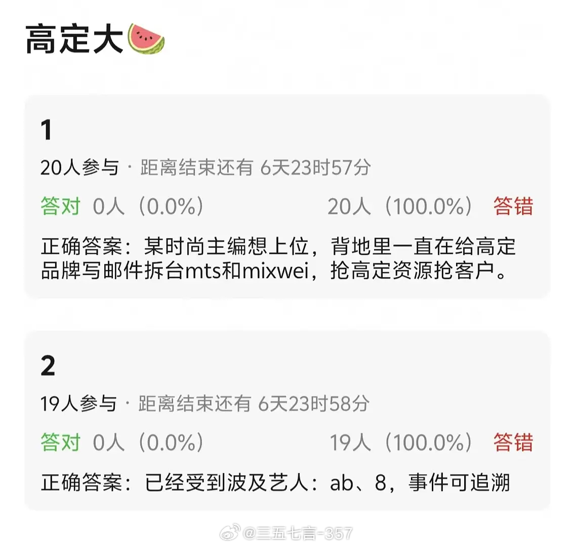 🍉某时尚主编想上位，背地里一直在给高定品牌写邮件拆台mts和mixwei，抢高