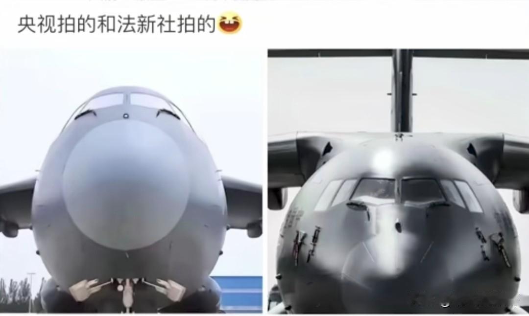 央视拍的和法新社拍的，一个萌萌哒，一个猛猛的