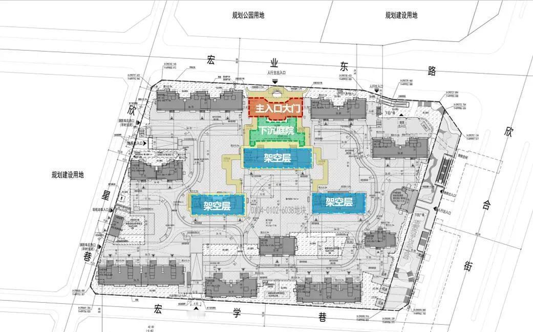 大兴西红门又出重磅新盘！就在1月28日，中建壹品拿下的这个6038地块，总平图正