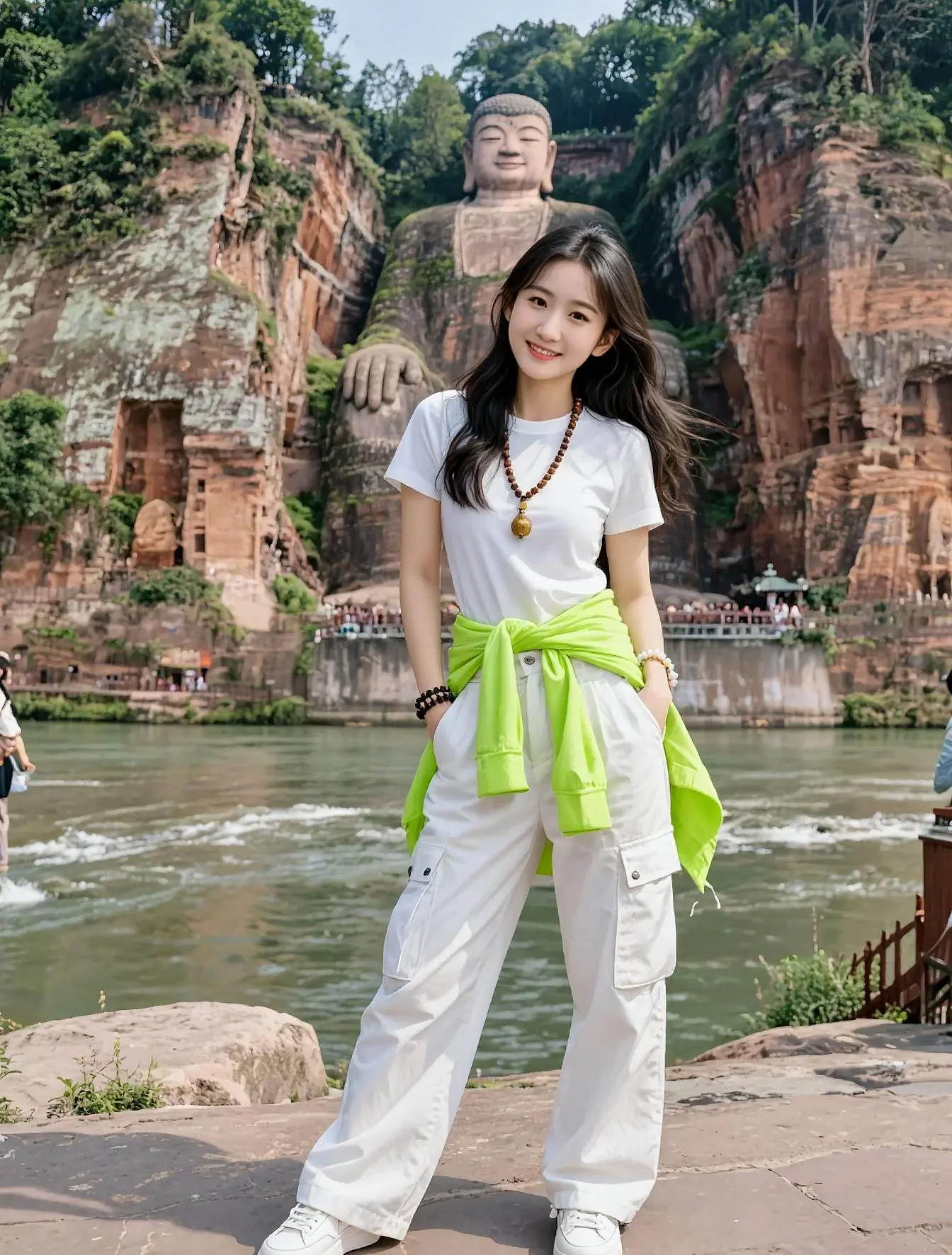 AI乐山全景随拍 ai创作