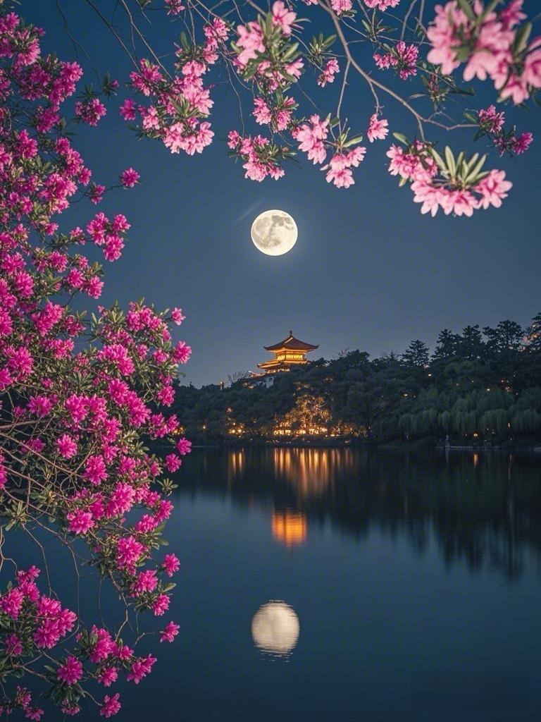 晚安🌛             理想生活需要一点热爱和心动 