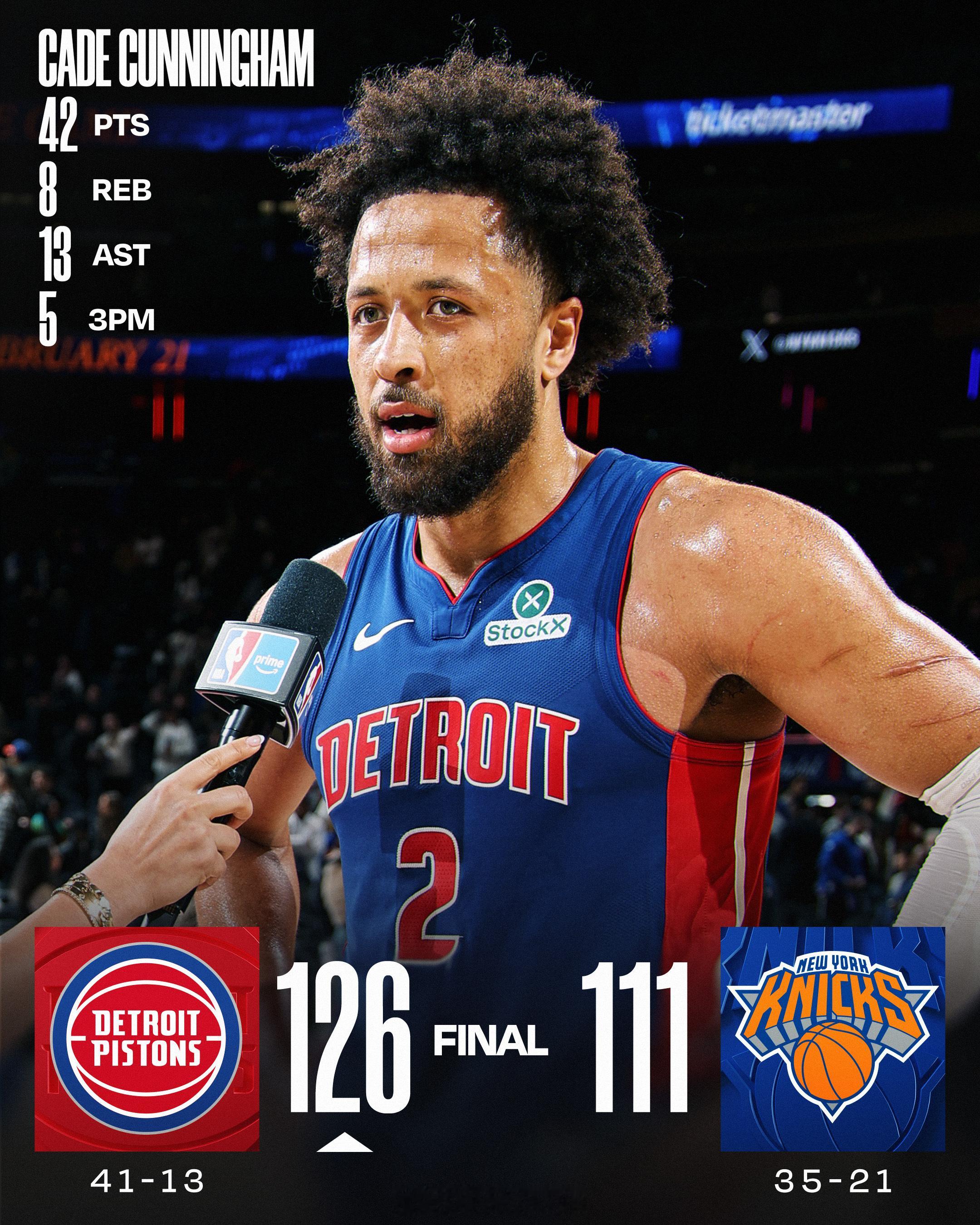 活塞vs尼克斯 24小时之前我还在和人据理力争哈里斯，认为“这种经验丰富有体型有