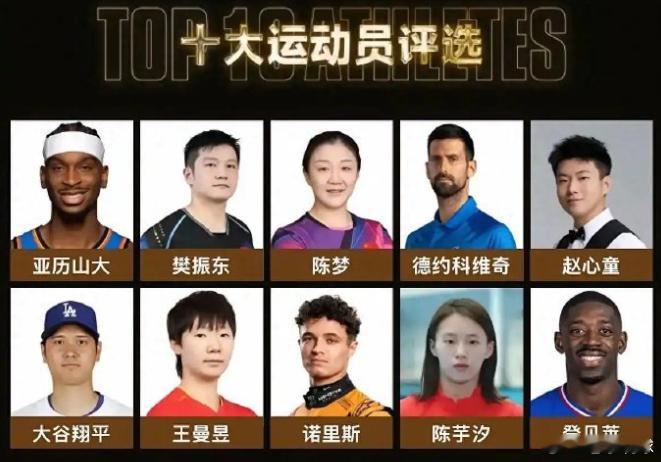 樊振东陈梦王曼昱虎扑十大运动员乒出精彩 虎扑年度十大运动员这是一个什么评判标准呢