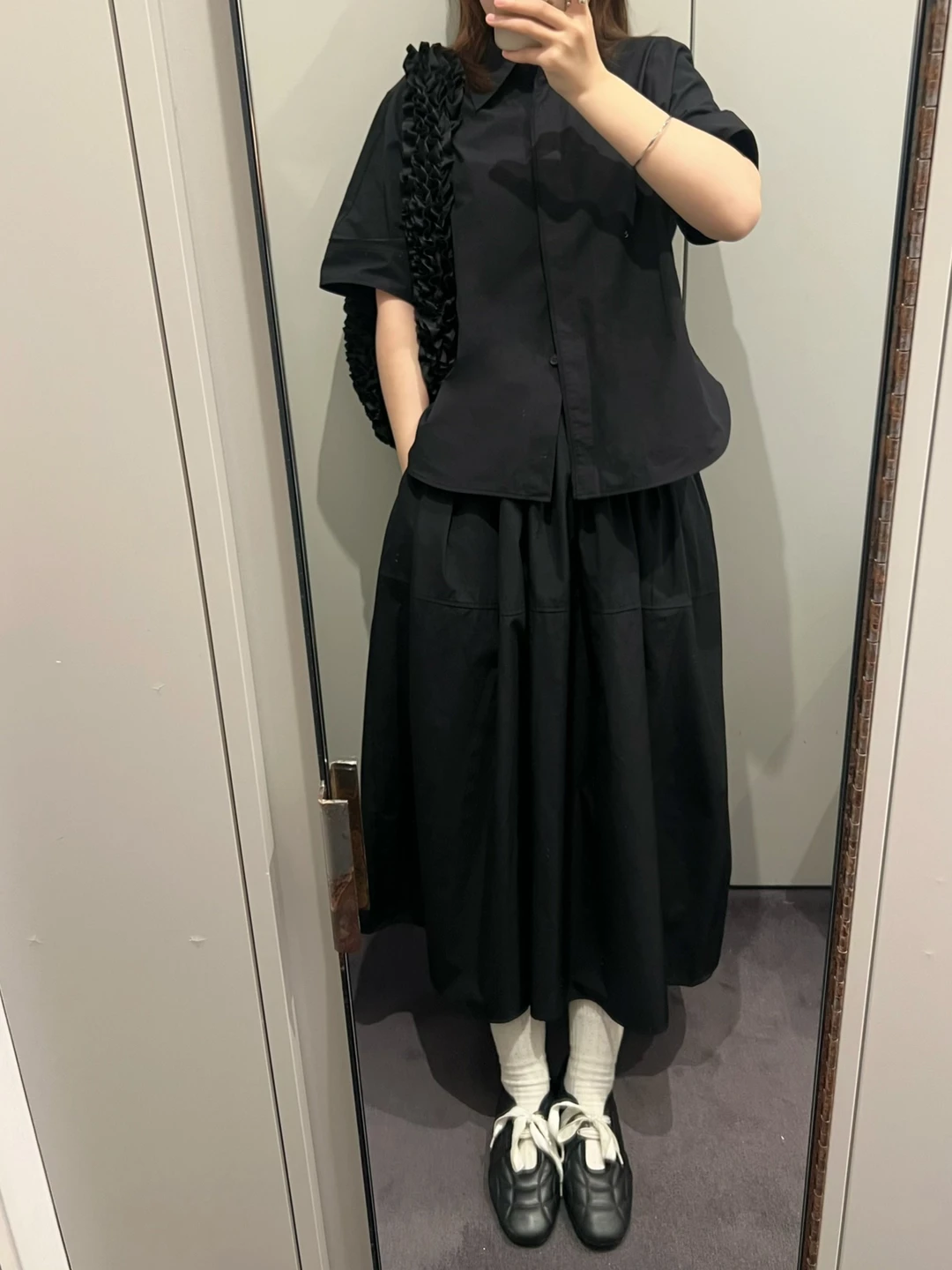 COS试衣间｜allblack一套好日系三宅！