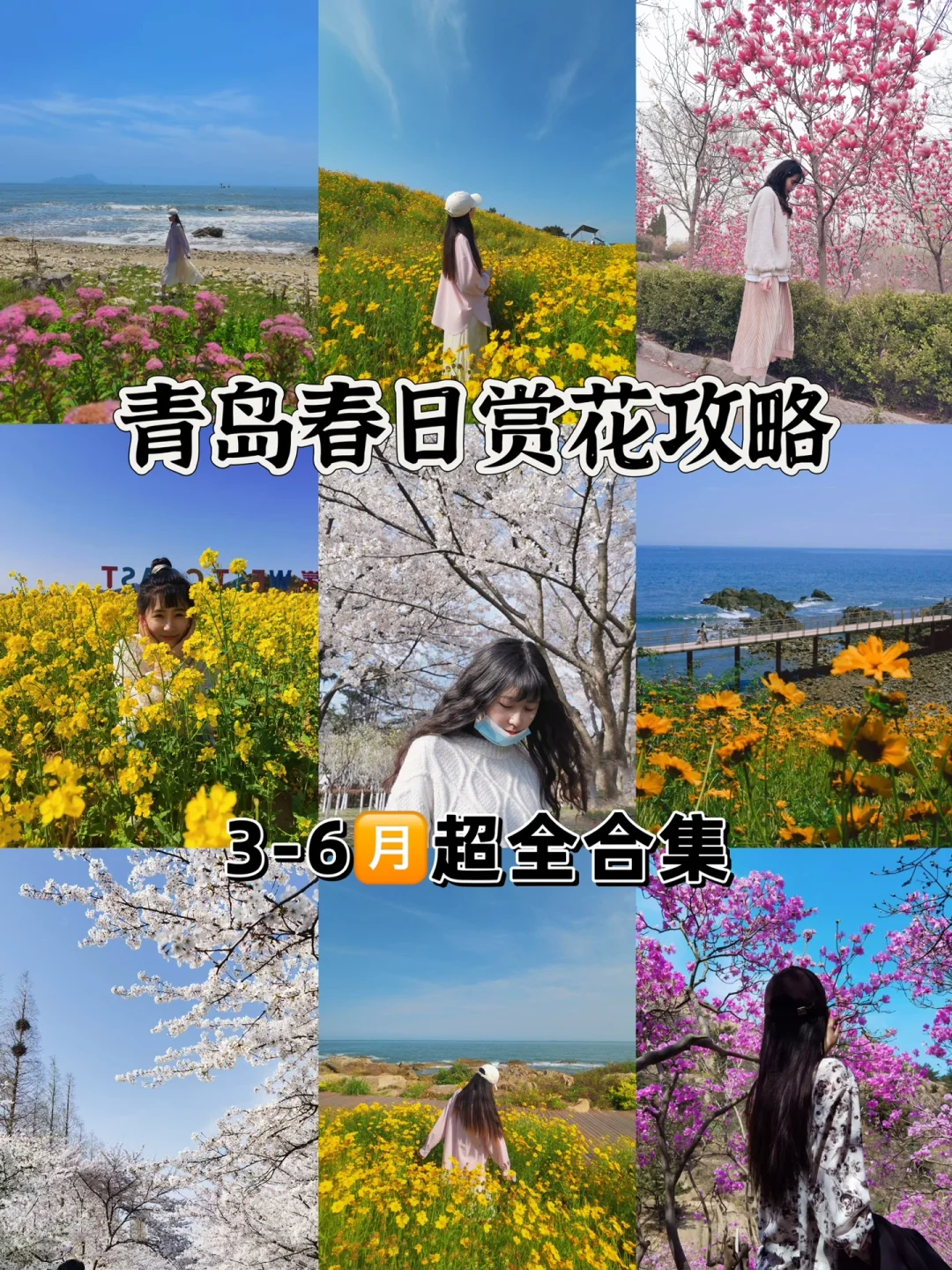 春游记｜不能错过的青岛3-6🈷️超全赏花攻略