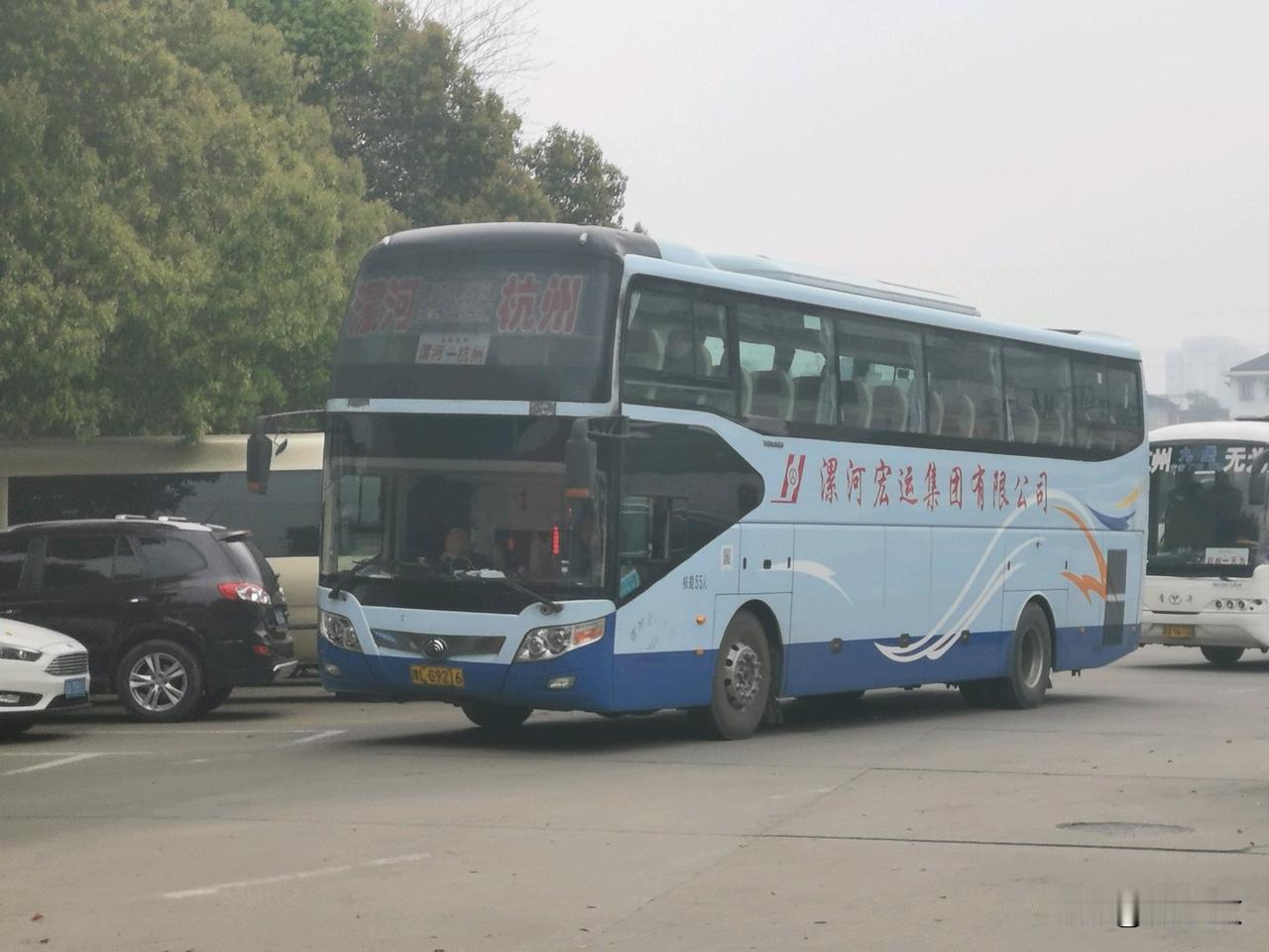 河南 河南漯河市曾经的省际长途线路，不知还有多少在跑？
漯河—杭州
漯河—瑞安