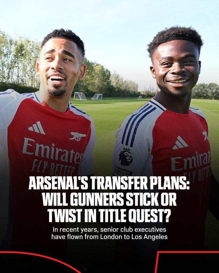 ESPN：11月的国际比赛日通常是阿森纳开始筹划下一轮重大转会的时候   