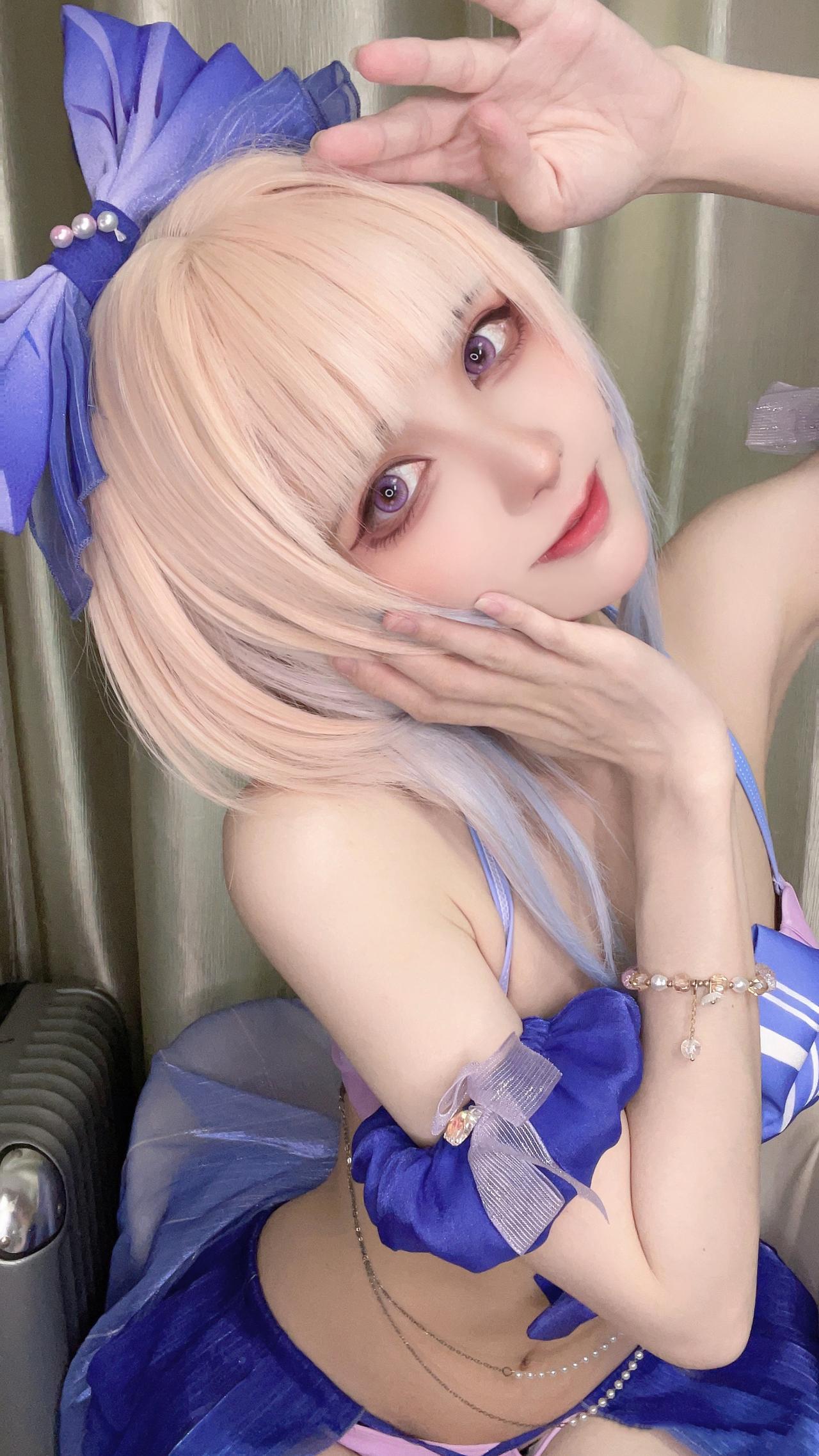 珊瑚宫心海，也会来一个可爱的歪头杀！