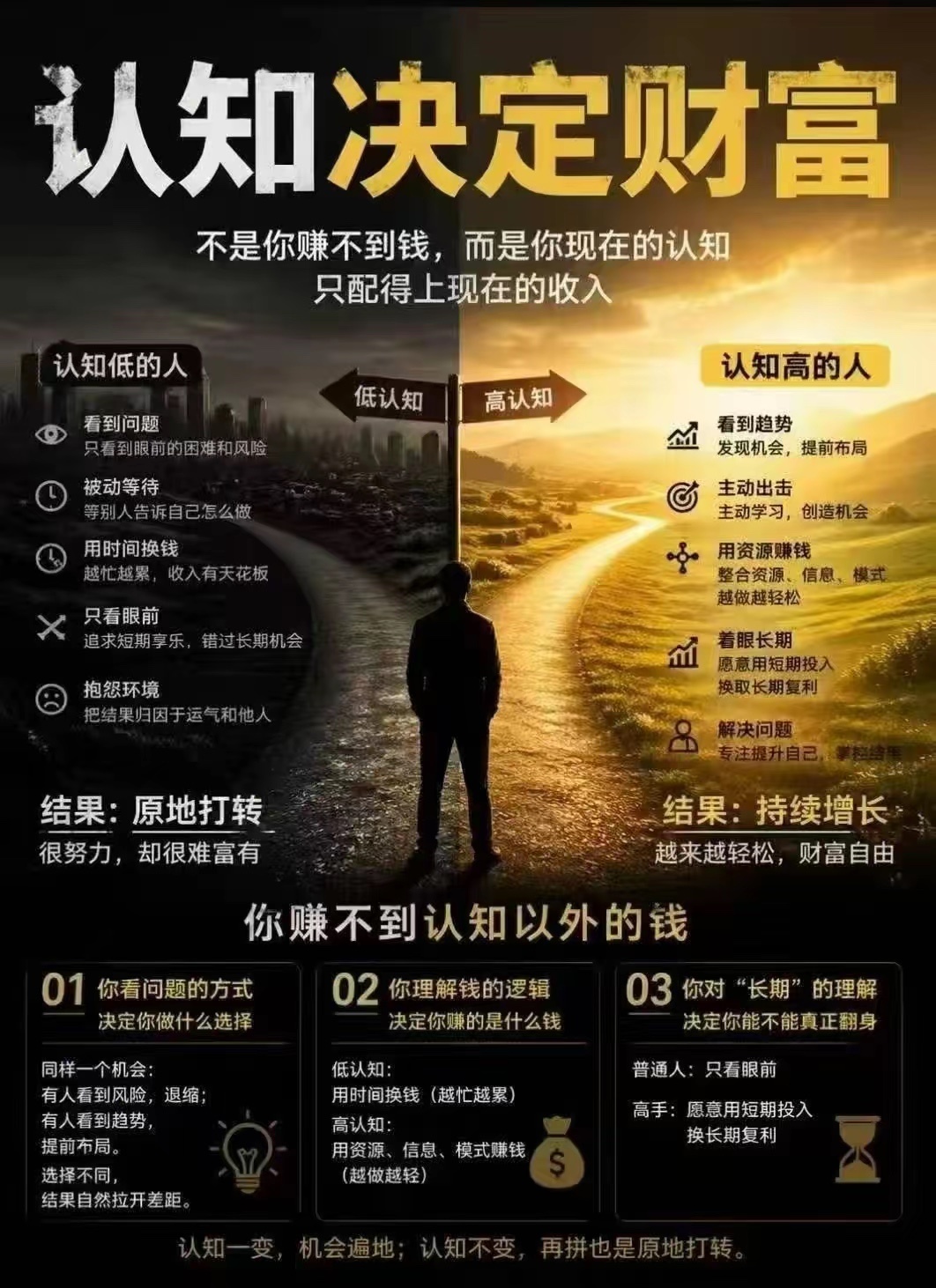 很多人总以为，自己平庸、掉队，是因为不够努力、不够拼命。其实真相从来不是懒，而是