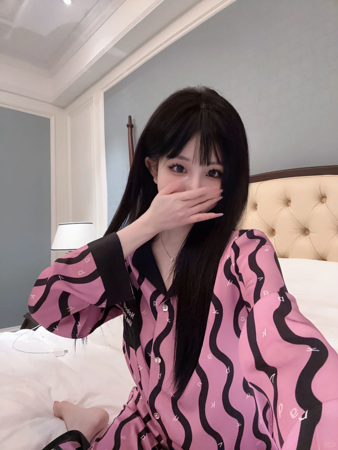 展示一下我的新睡衣