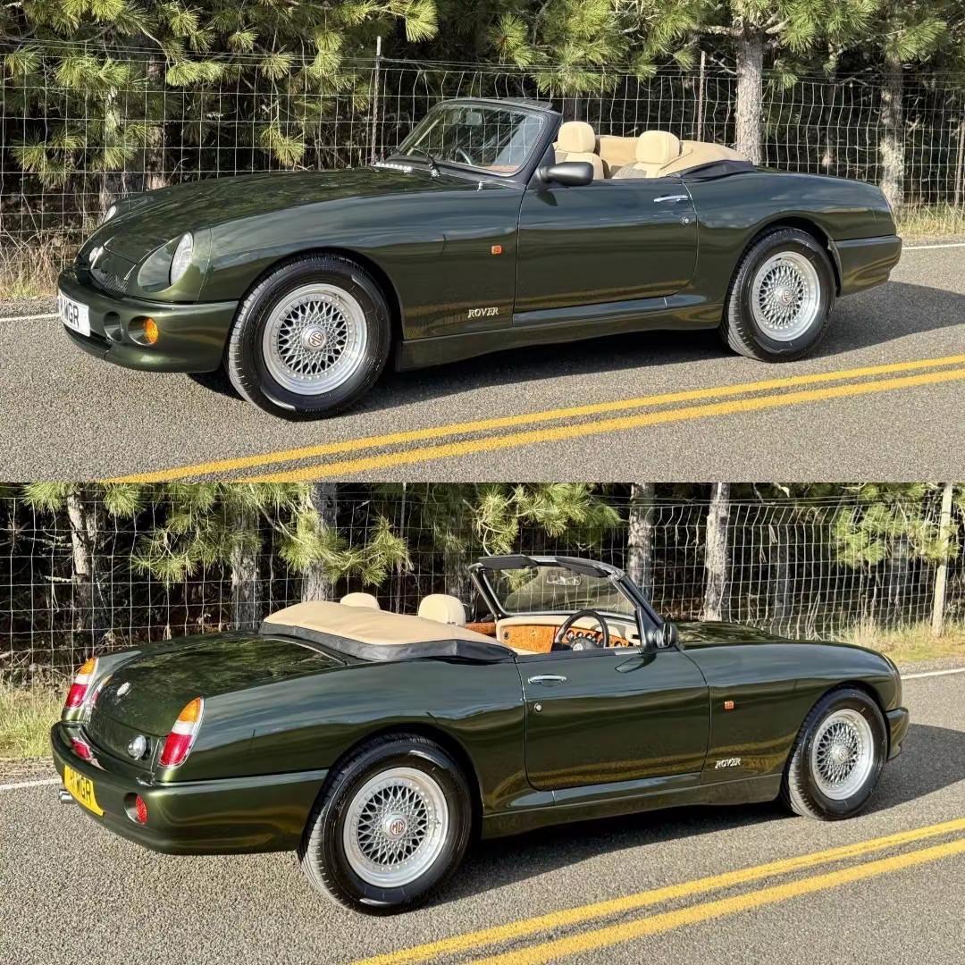 1995年，MG RV8作为品牌复兴阶段的重要作品正式推出，它既是对经典MGB的