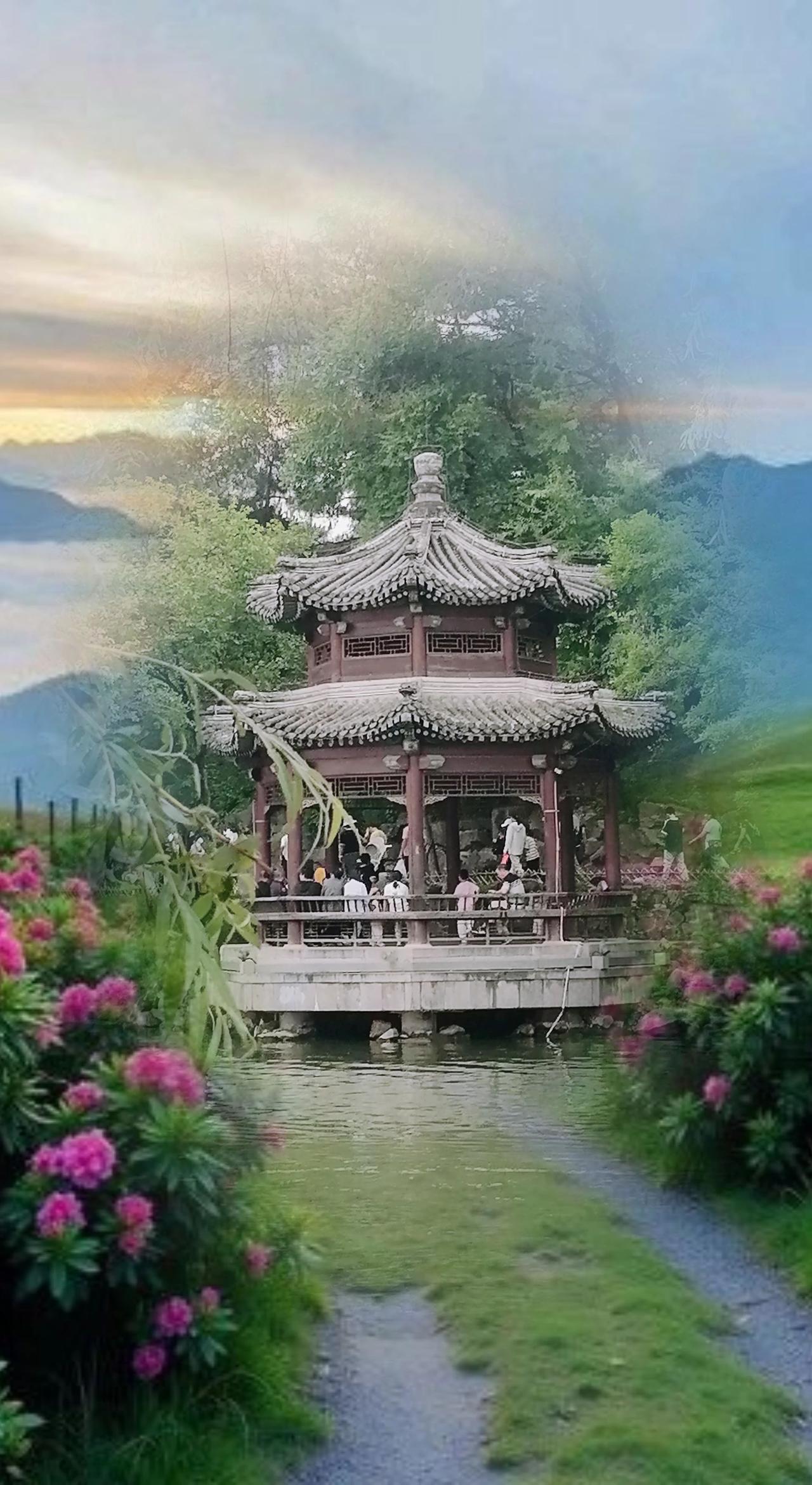 看到古婷以及美丽的场景的时候，你是否想到了这首歌？