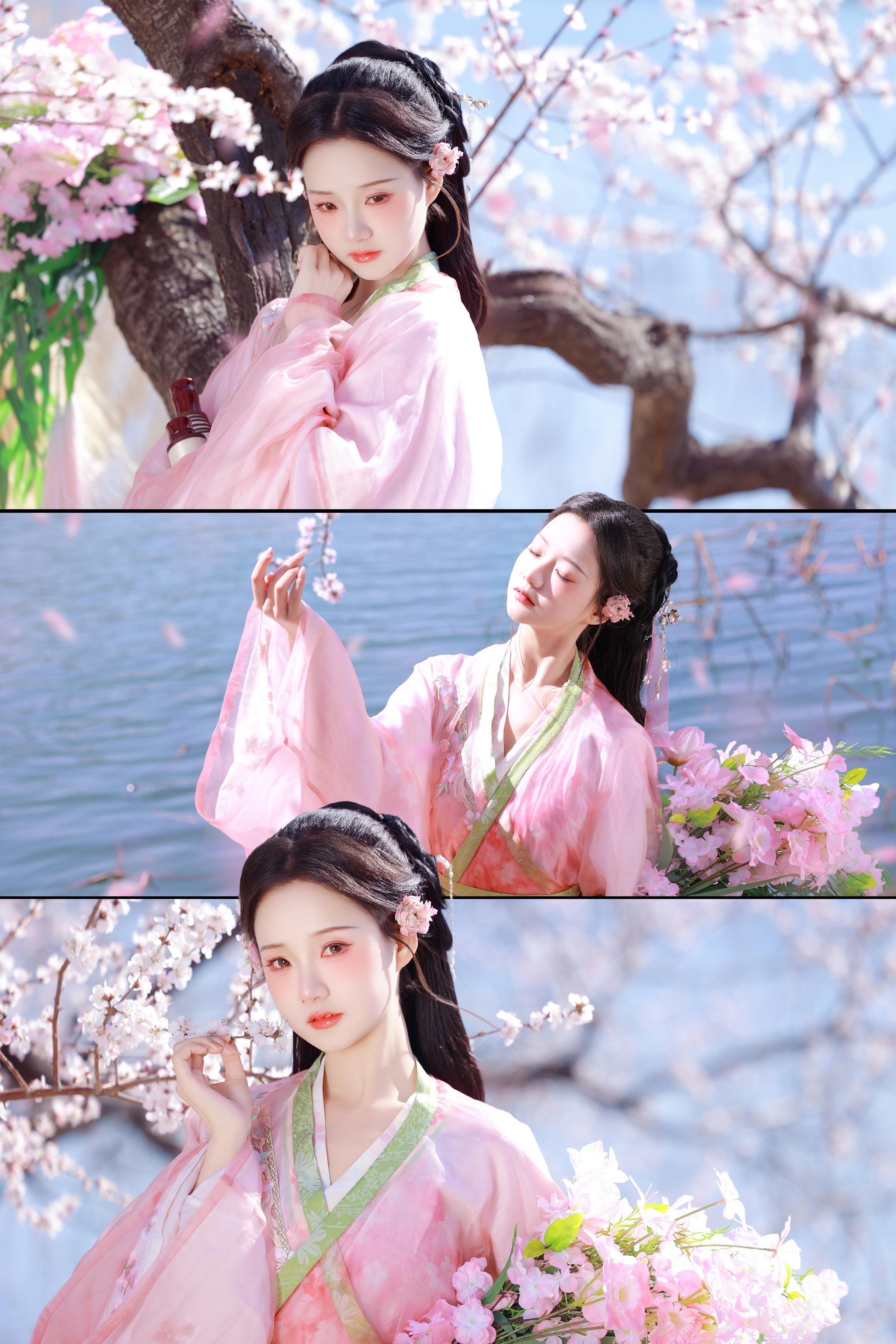 阳春三月，山桃花开🌸。