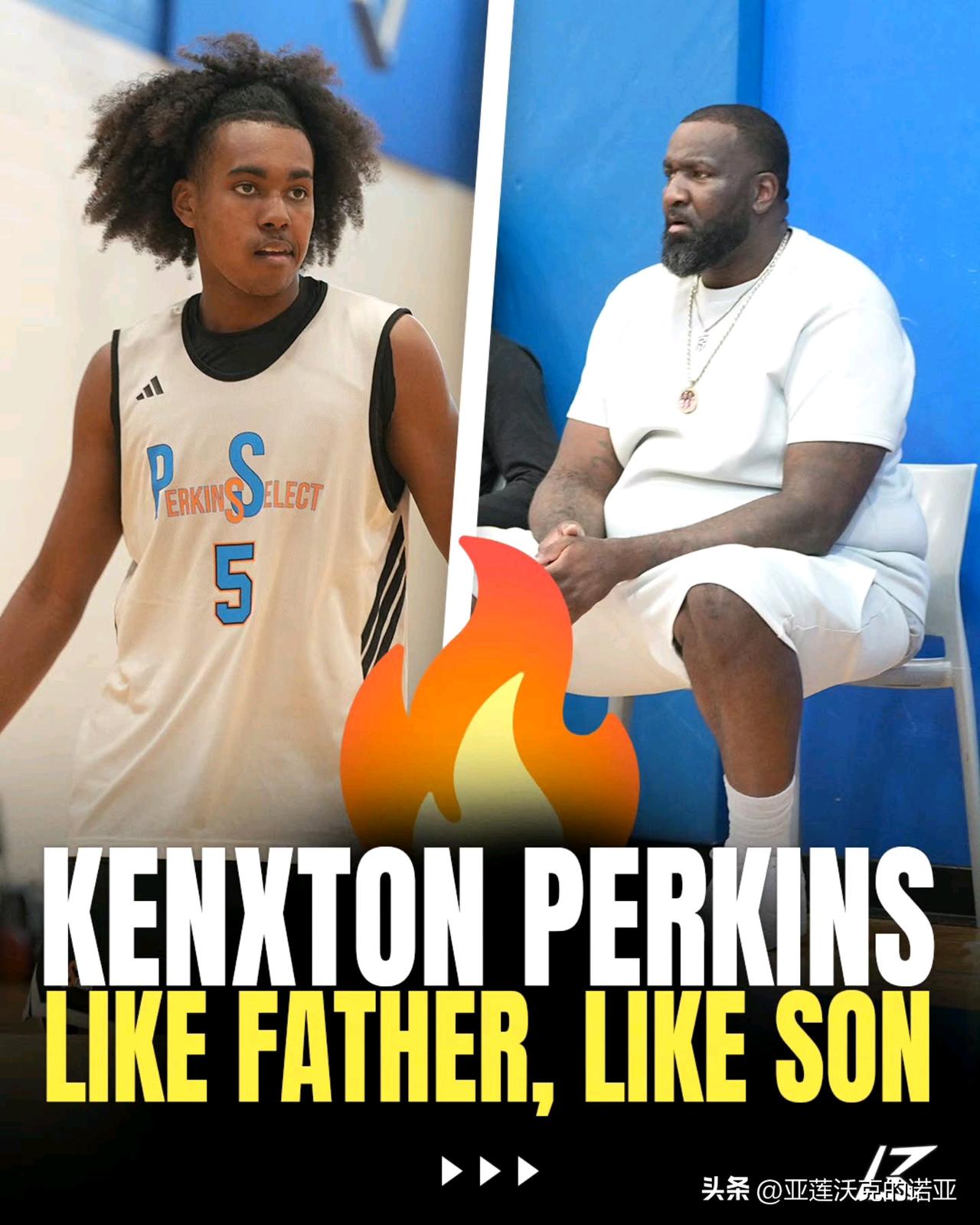 ESPN分析师帕金斯Kendrick Perkins，这位拥有14年NBA生涯的