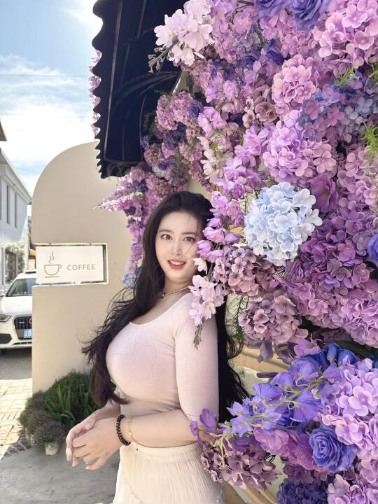 误入了莫奈的花园 紫色治愈系 紫藤花开的季节