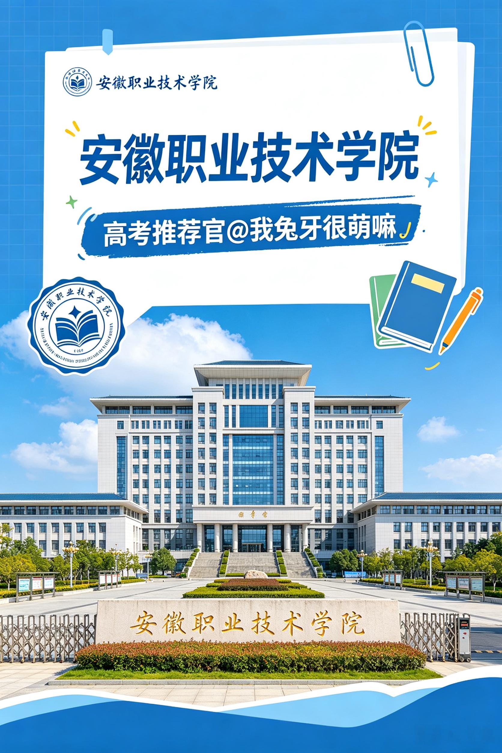 宝宝们欢迎报考安徽职业技术学院 我在这里等你们💗 