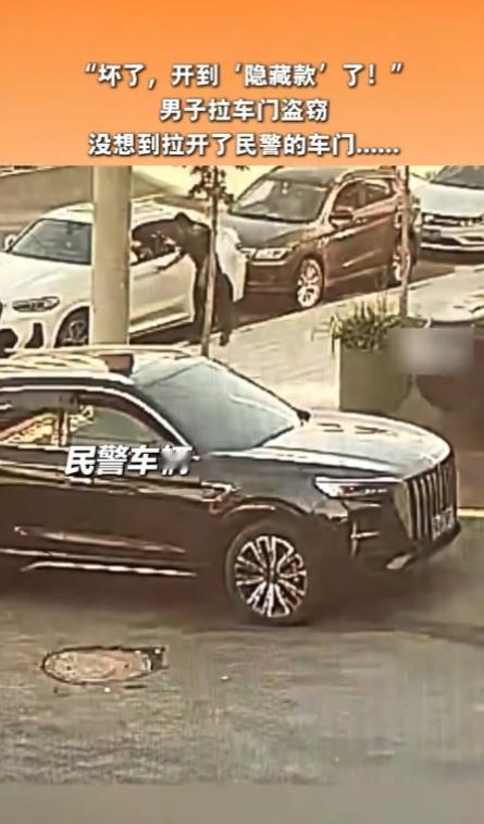 “这下踢到铁板了！”黑龙江七台河，三名民警将警车停在路边休息时，看到一名男子走在