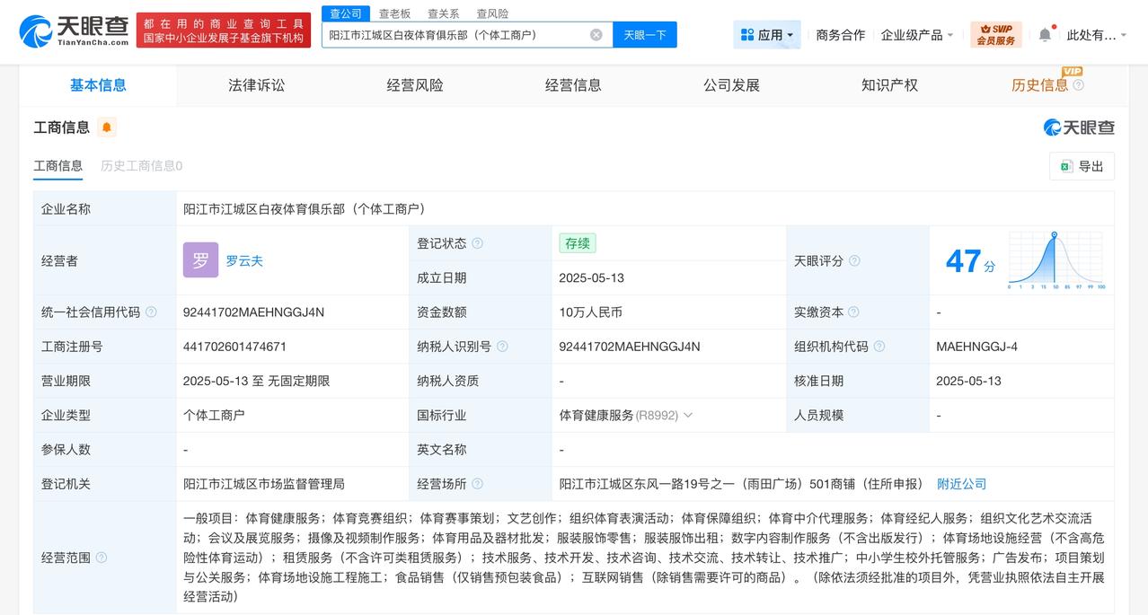 男子坠亡涉事俱乐部事发时刚成立2个月

男子坠亡涉事俱乐部含中小学生校外托管业务