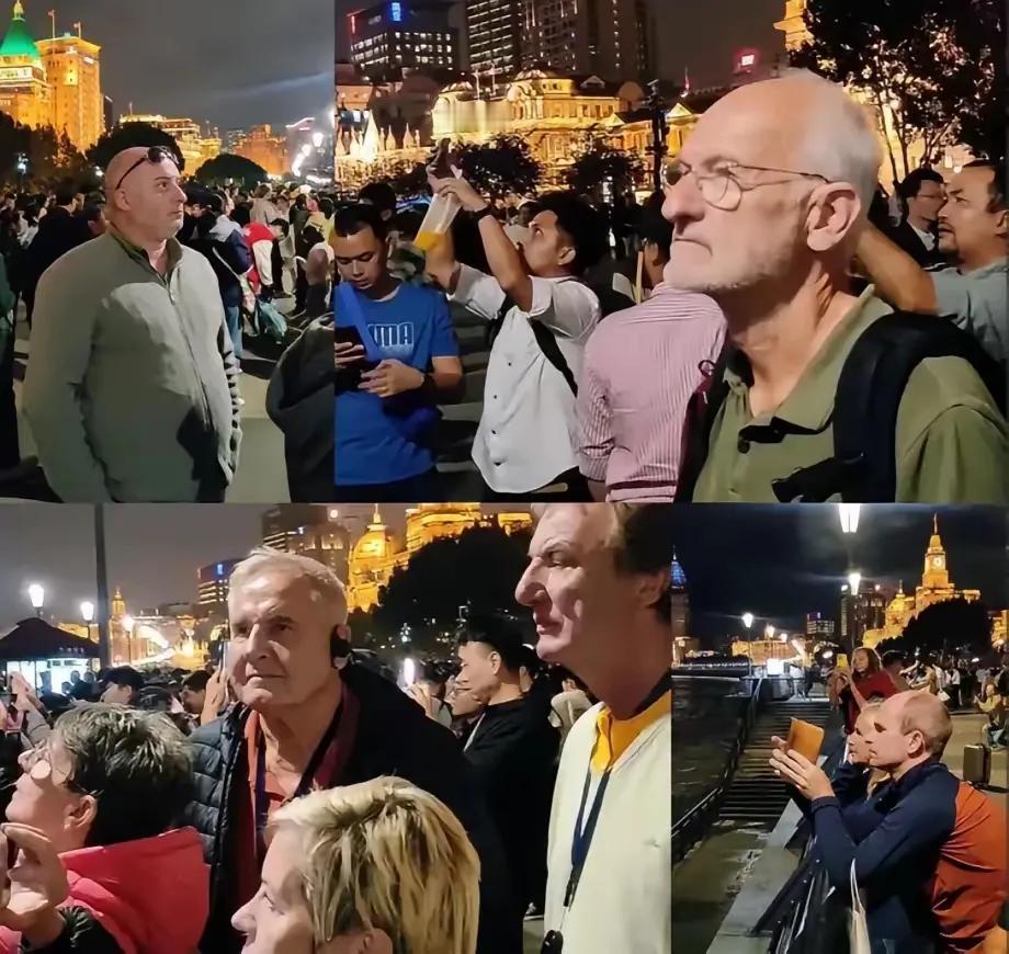 为什么很多美国人到了中国后不笑，全都表情严肃的看着中国的一切？因为这些外国人突然
