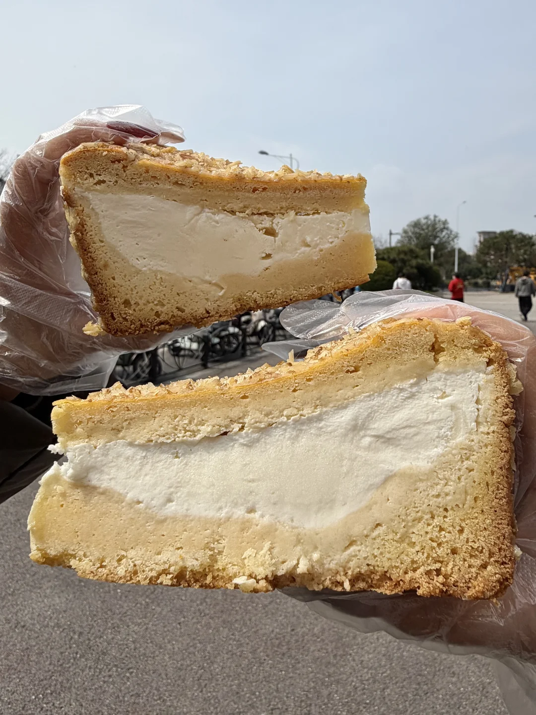 杭州夯中夯的奶皮子蛋糕。。。😭😭