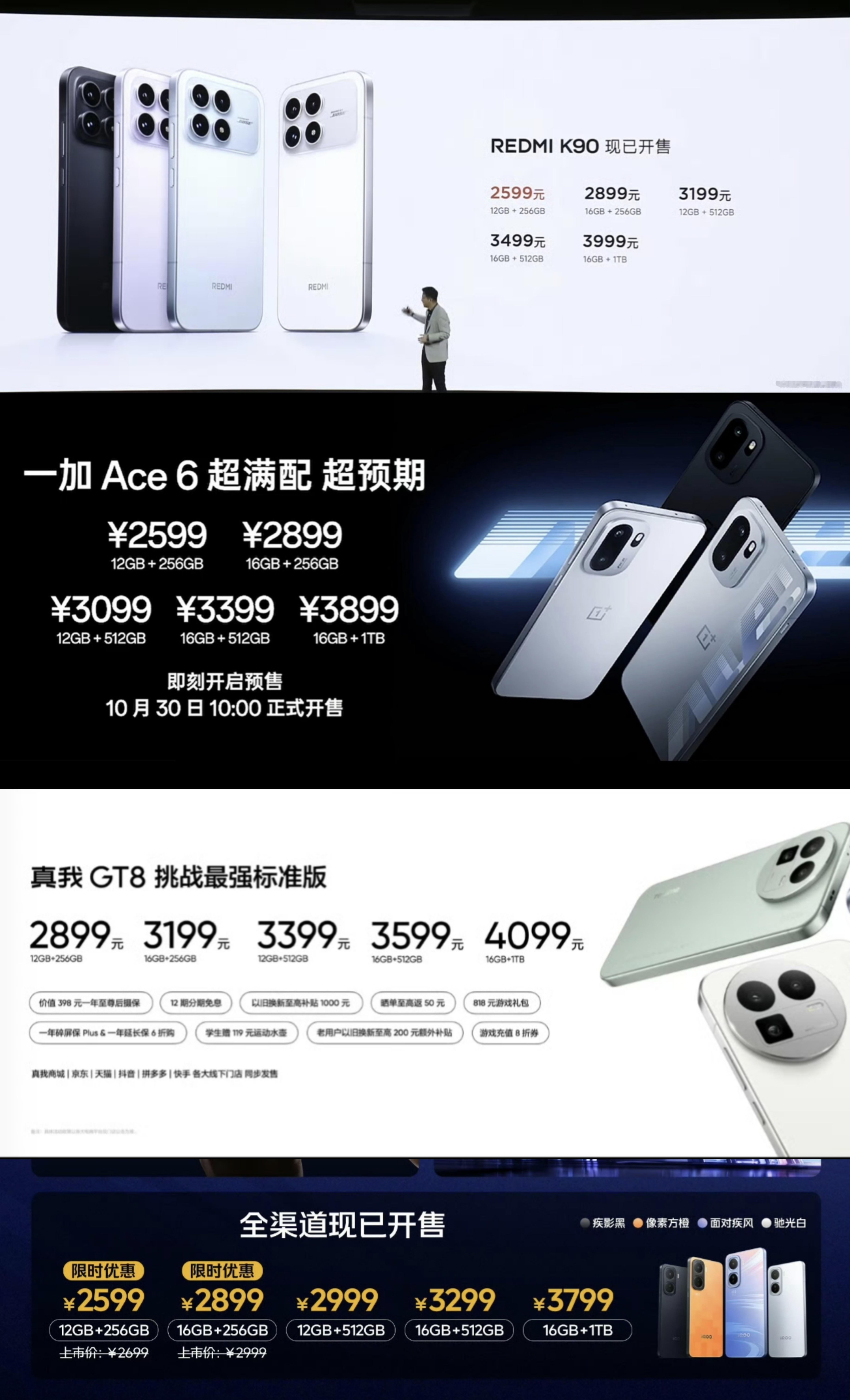 子品牌骁龙8至尊版次旗舰今晚加上iQOO Neo11就齐活了，京东方2K LTP