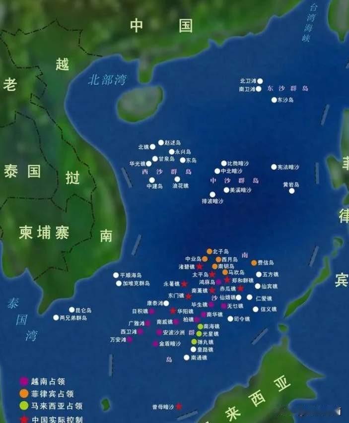占岛最多的越南是闷声发大财，而菲律宾却不停的吵闹，原因只有一个，就是感觉自己吃亏