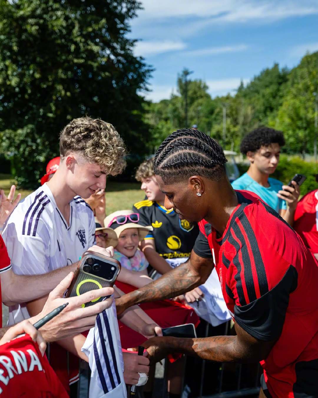来自爱尔兰红魔的热情欢迎🇮🇪👋曼联 曼联足球俱乐部 🔴⚪️⚫️ 