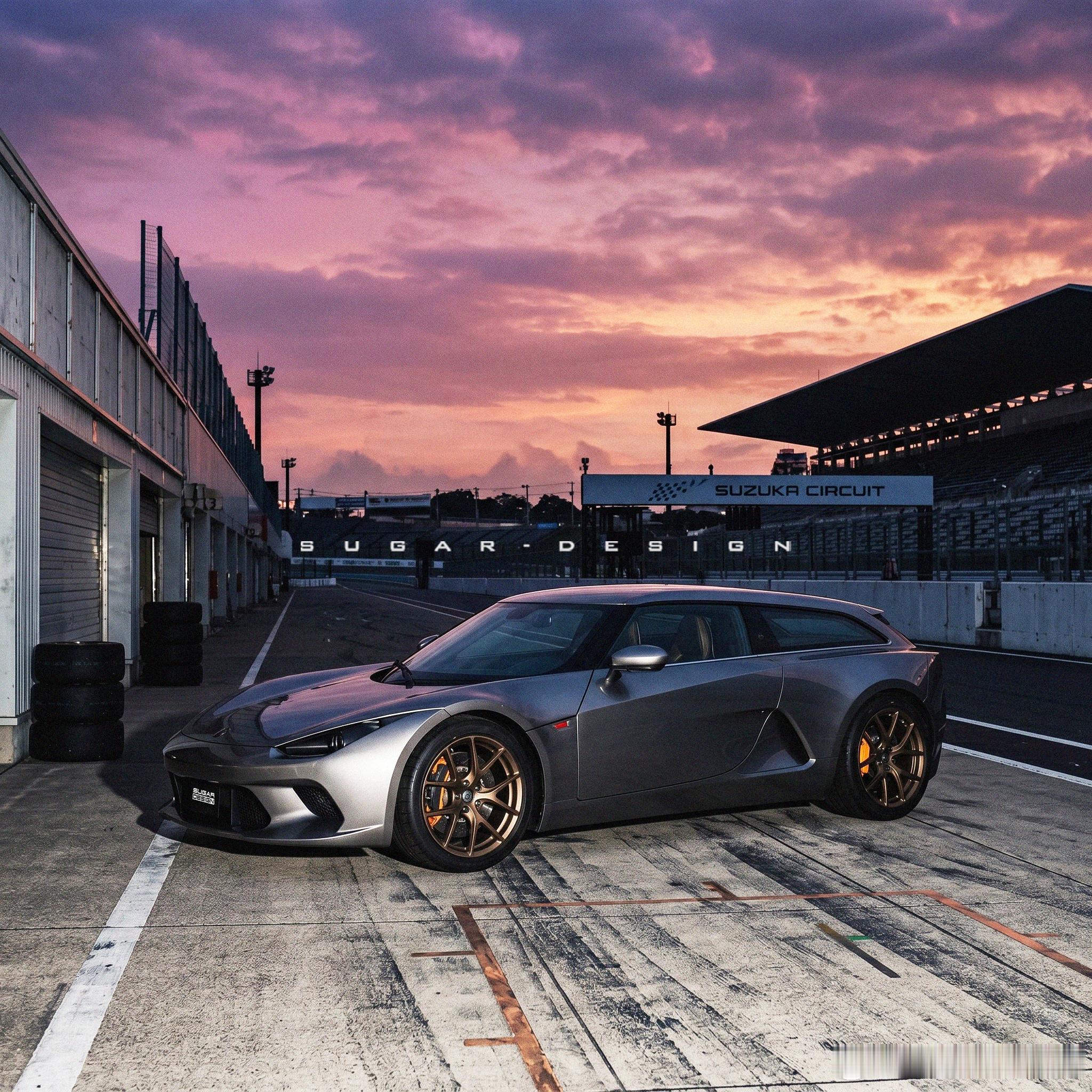 新车前沿预览我与汽车的日常 给我彤哥的SC01也来个猎装哈哈这不得赛道生活都兼顾