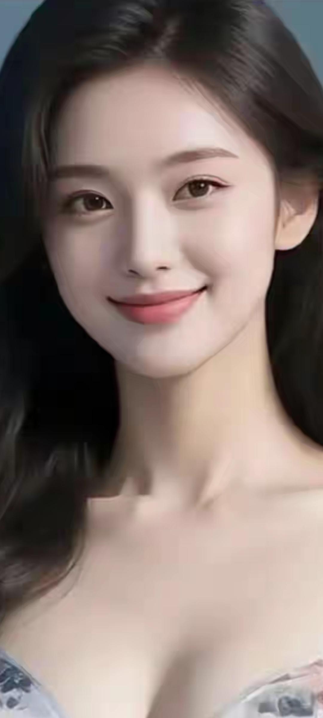 温柔甜美的微笑，散发着迷人的魅力！😊✨