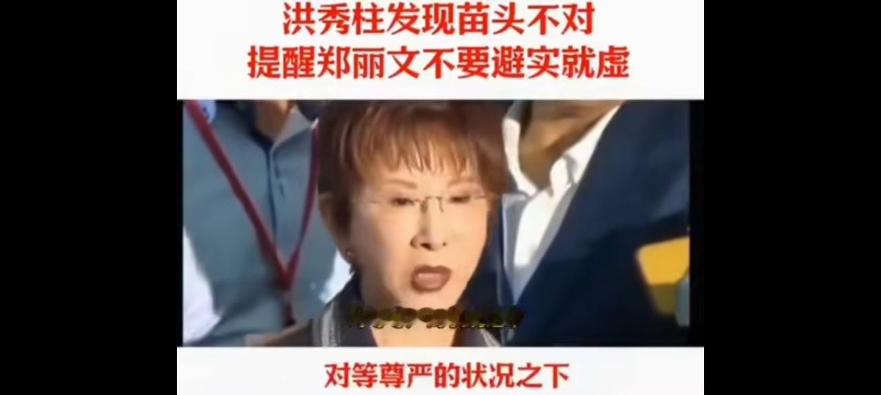 很不明白洪秀柱所谓的“两岸和平协议”，什么意思？
对等尊严从何而来？
既然国民党