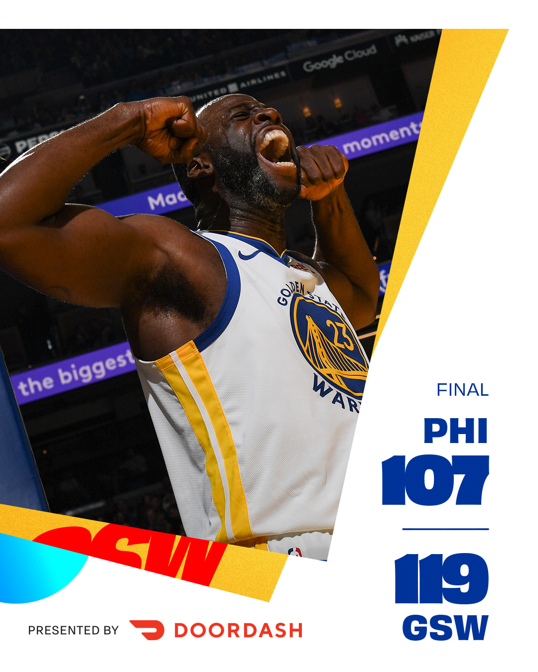 终于赢球了[心][心]保持健康 继续加油#转发接龙开新年##76人vs勇士# ​