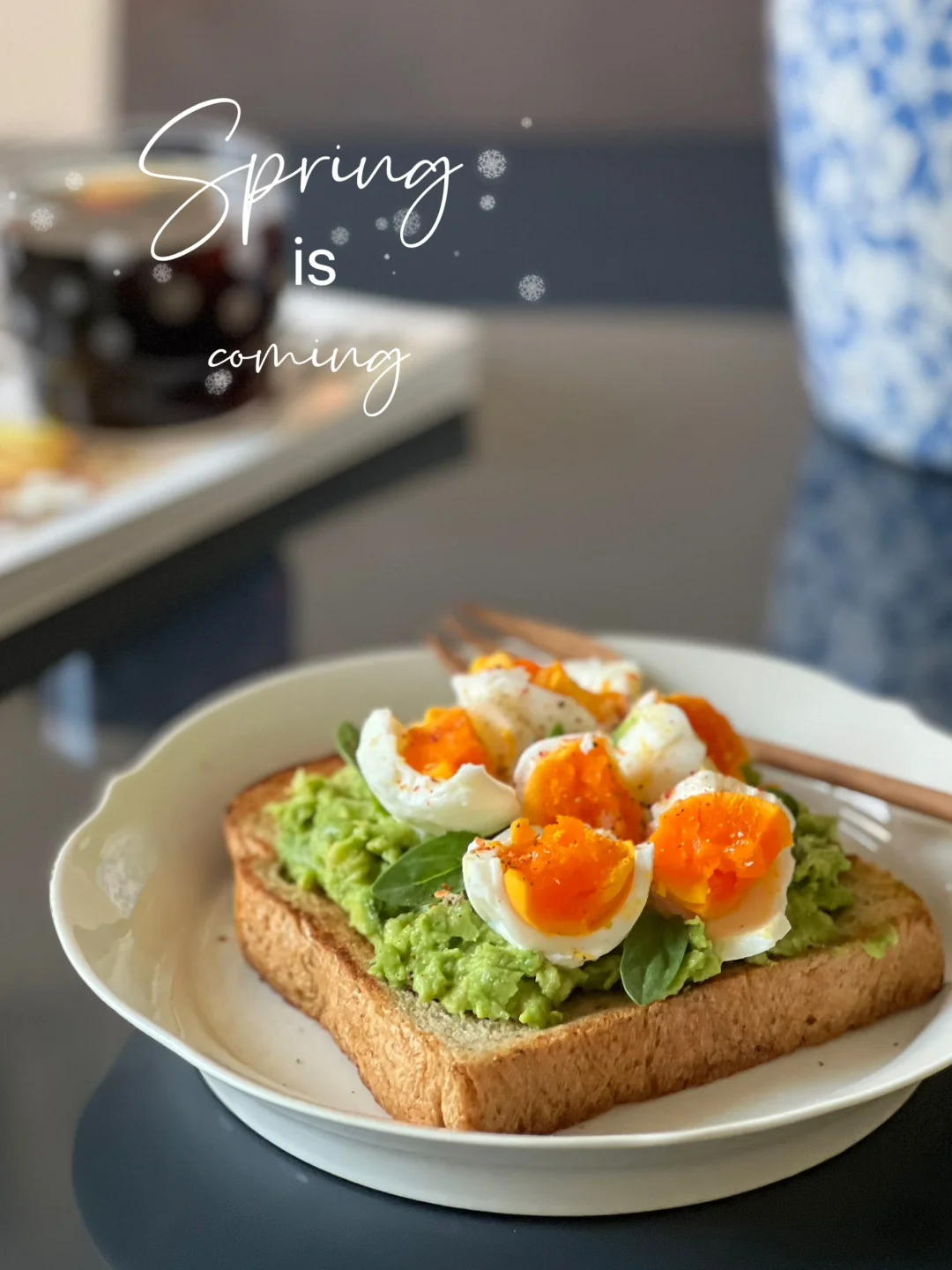 牛油果与鸡蛋的碰撞！好吃😋春日减脂