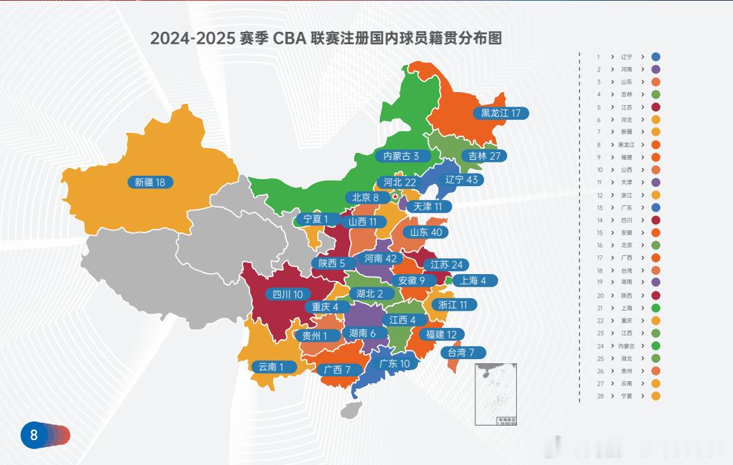 CBA公司正式发布《中国男子篮球职业联赛国内球员基础信息白皮书（2024-202